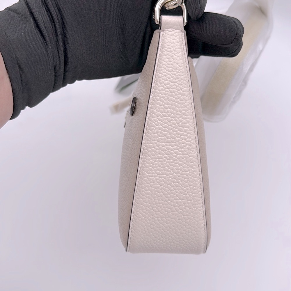 Kate Spade Hudson Colorblocked Convertible Crossbody Timeless Taupe Multi - Picture 3 of 16